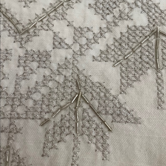 NWT Pottery Barn Snowflake Lumbar Pillow Cover ❄️ - Picture 2 of 6